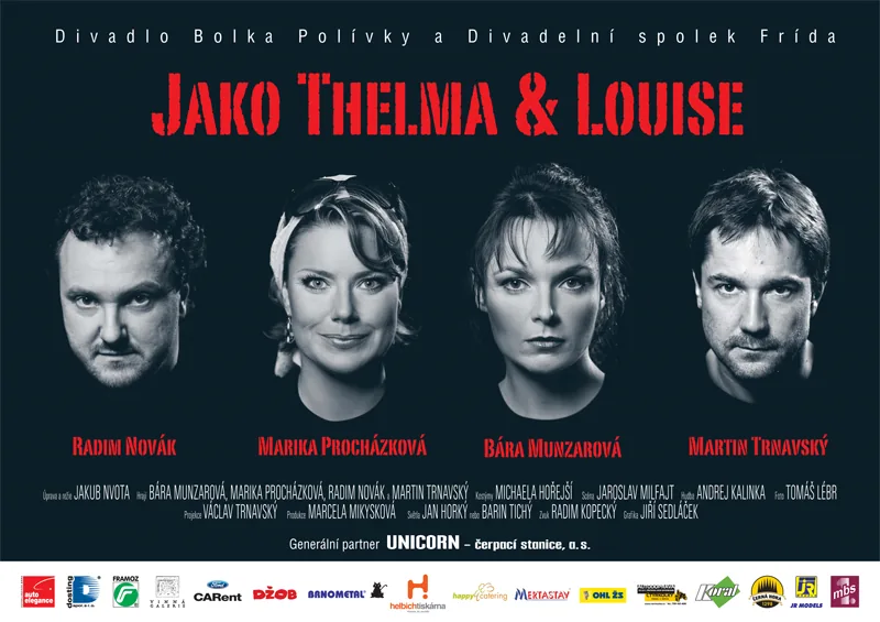 Jako Thelma & Louise, plakát